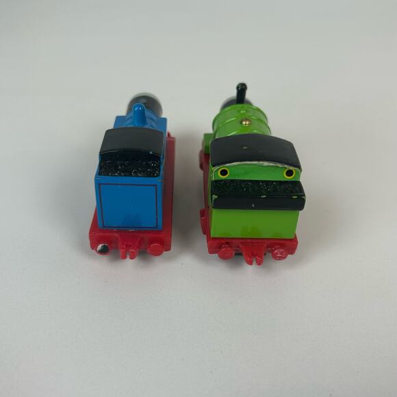 Vintage 1985 Era Thomas And Friends Edward & Percy Diecast Train Magnetic Toys - Picture 3 of 4